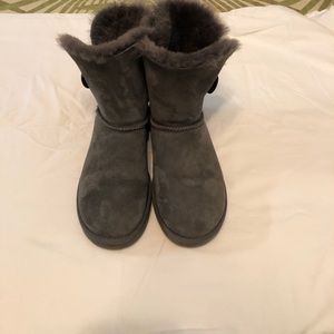 Grey ugg boots- pretty good condition. Size 8